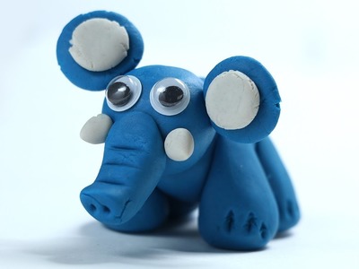 Play Doh for Kids - Clay Elephant Modelling Tutorial