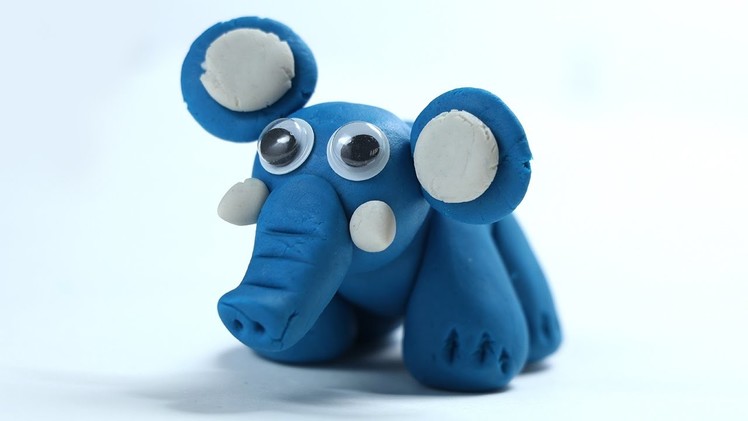 Play Doh for Kids - Clay Elephant Modelling Tutorial