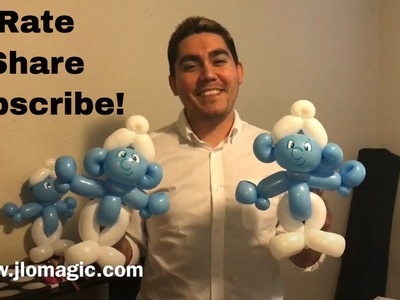 Smurf Balloon - tutorial