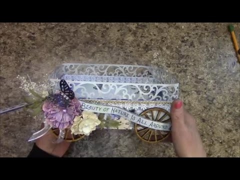 TUTORIAL CADDY WAGON BY SHELLIE GEIGLE J S HOBBIES AND CRAFTS