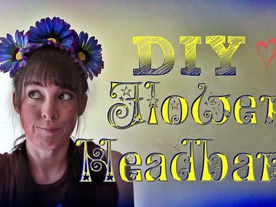 VERY Easy Floral Headband DIY