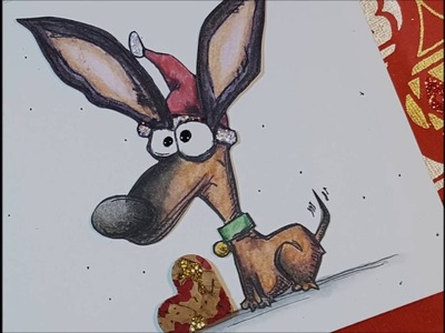 12 Days of Christmas Cards - Day 7: Crazy Dog Christmas