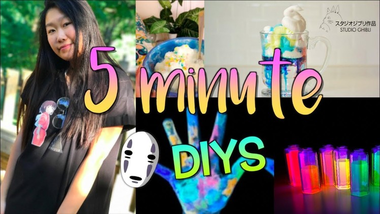 5 Minute DIYs You MUST Try!
