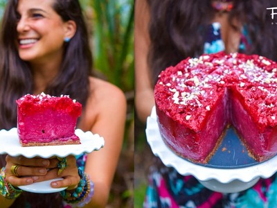 50 Shades of Red Raspberry Pie for Valentine's Day! FullyRaw & Vegan!