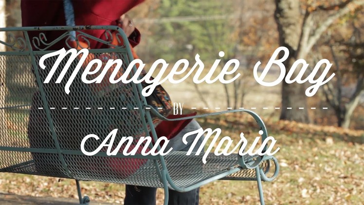Anna Maria Horner + Janome: Menagerie Bag