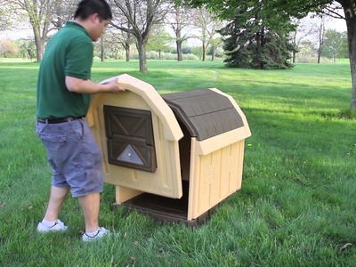ASL Solutions Dog Palace Insulated Doghouse - ASSEMBLY INSTRUCTIONS