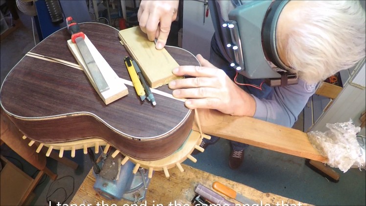 Binding and purfling a guitar part 2