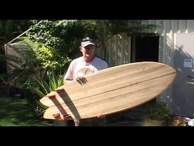 Bogong, a chambered wooden surfboard
