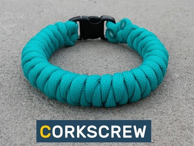 Corkscrew Paracord Bracelet