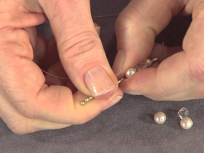 Create a SWAROVSKI Crystal and Pearl Coiled Bracelet | Katie Hacker