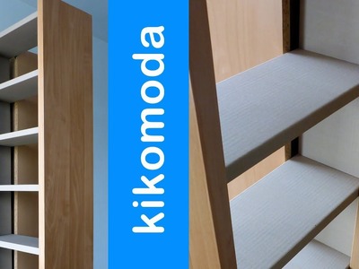 DIY Cardboard Pull Out Cabinet HD (corrugated cardboard furniture)