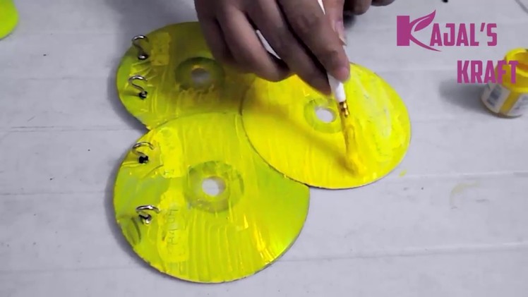 DIY CD Keychain Holder !