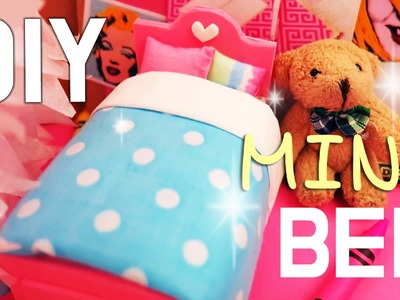 DIY Mini BED.Doll House Bed.Secret Box.Jewelry Case.Treasure Chest
