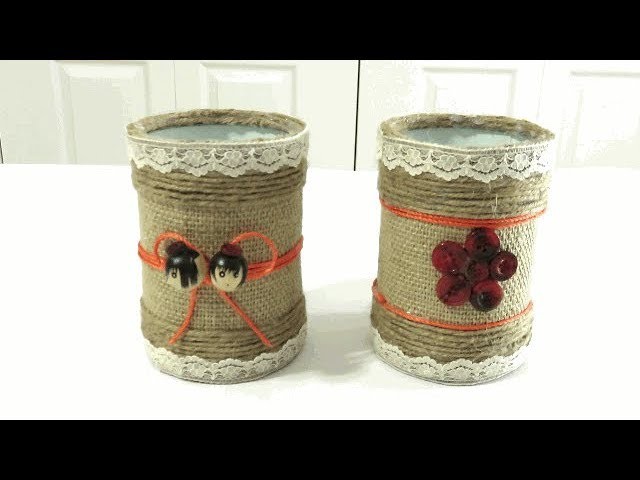 DIY: Recycled Tin Can Crafts Ideas