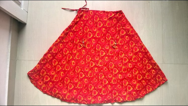 Full umbrella skirt cutting and stitching easy method