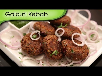 Galouti Kebab - Vegetarian Kebab | Starter Snack Recipe | Ruchi's Kitchen