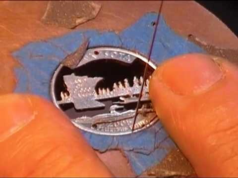 Hand cut coin - Minnesota 2 of 2