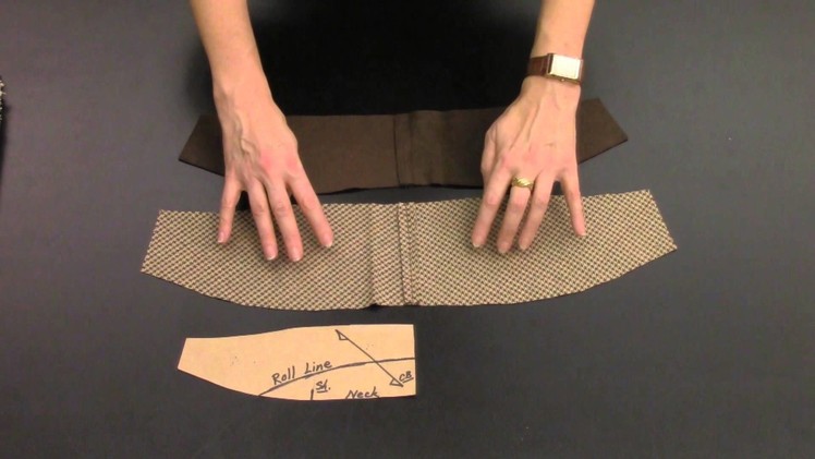 How To Construct the Hand-Tailored Undercollar:  Part 1.