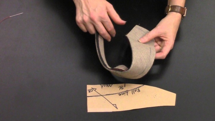 How To Construct the Hand-Tailored Undercollar: Part 2.