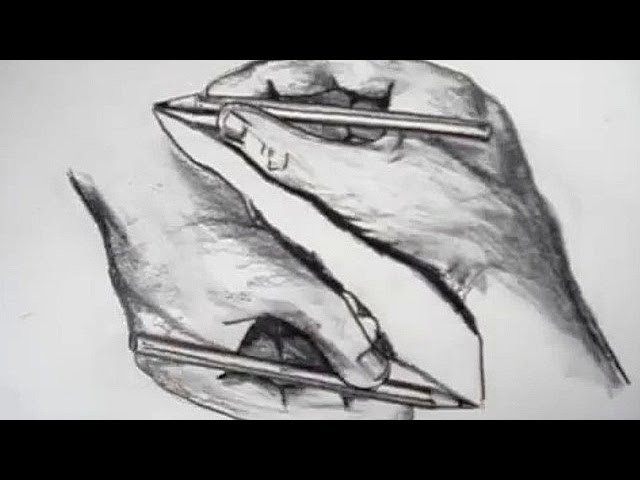How to Draw a Hand Drawing a Hand