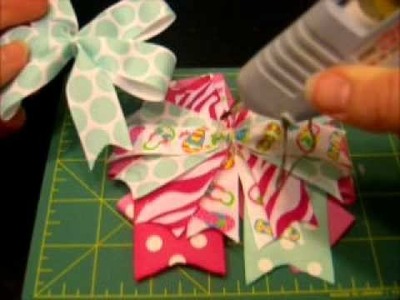 How to Make a boutique style hair bow