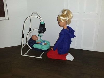 How to make a Doll Baby Swing