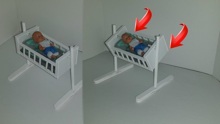 How to make a Doll Swinging Baby Crib