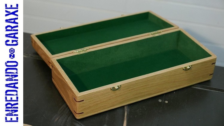 How to make a splined miter joints wooden box