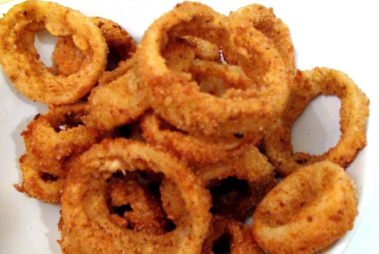 How to make crispy ONION RINGS