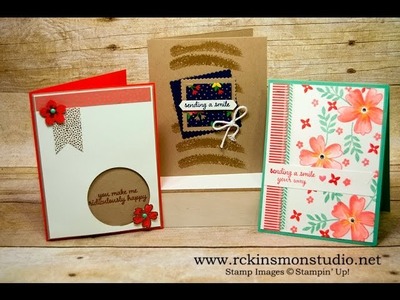 June Stamp of the Month Club with Rick featuring Stampin' Up! products