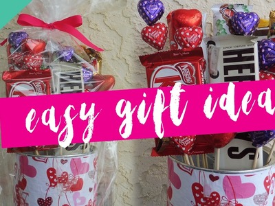 Last Minute Valentine's Gift Idea (Candy Bouquet)
