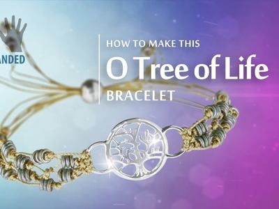 Left-handed ★ How to make this O Tree of Life Bracelet | Sterling Silver