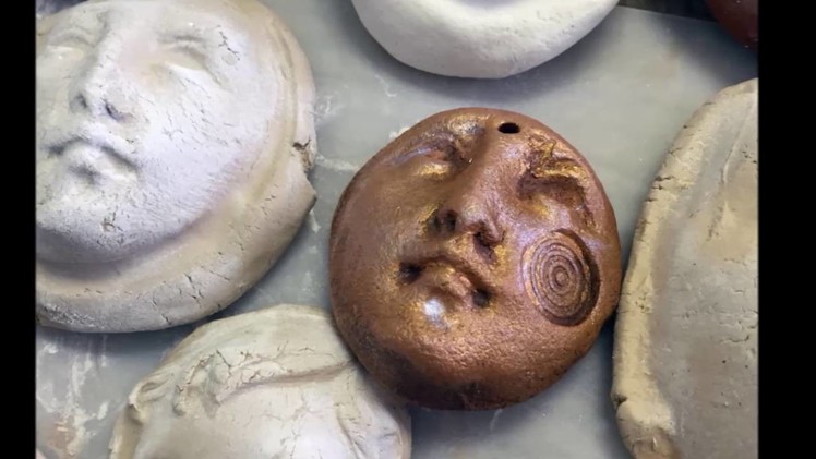 Lyn Belisle Studio: Making Faces with No-Fire Clay