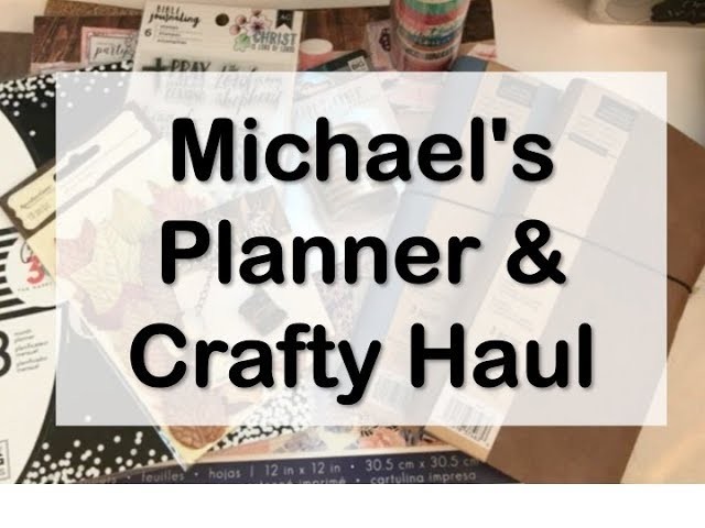 Michael’s Haul - Recollection Traveler’s Notebook Planners & Crafty Items