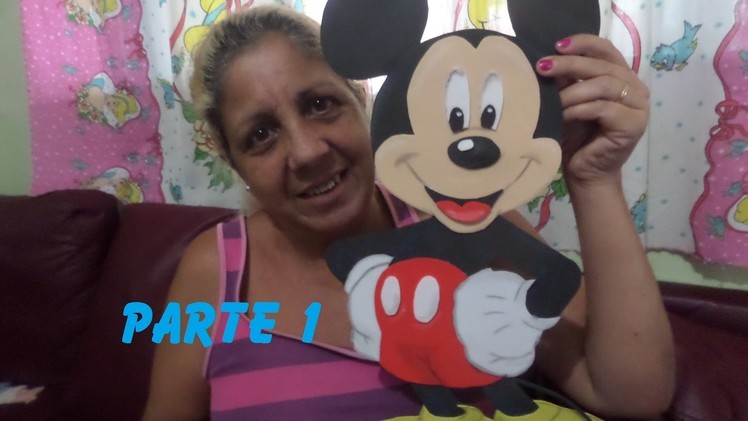 Mickey em EVA (Sandra Ciuffo) Parte 1