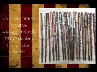 Ollivander's Wands: A Muggle Friendly DIY On Making Harry Potter Wands