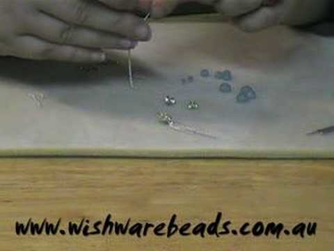 Opal Cluster Earrings Swarovski@WishWare Beading Classes