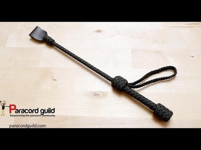 Paracord riding crop