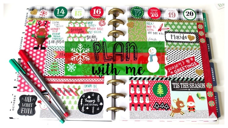 Plan With Me | The Happy Planner
