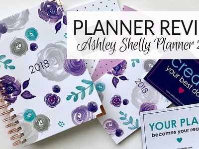 Planner Review | Ashley Shelly Planner 2018