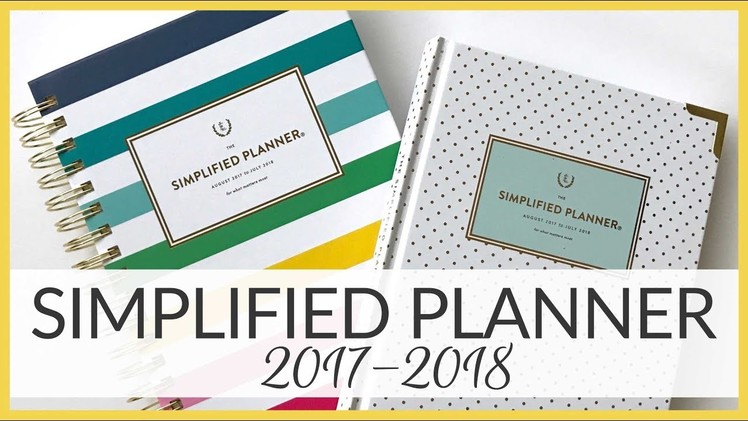 Planner Review | Simplified Planner | 2017-2018