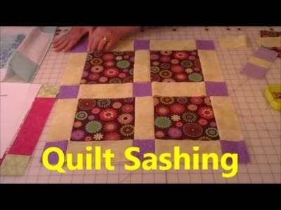 Quilt Sashing Lesson #2