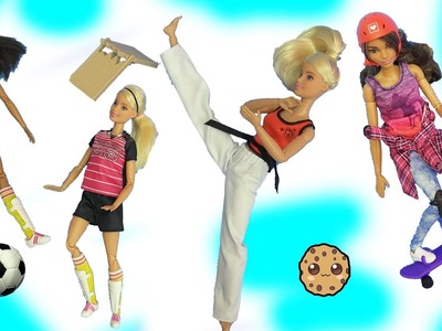 Scientist, Soccer Player, Skateboarder - Most Poseable Doll EVER Made To Move Barbie