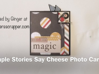 Simple Stories Say Cheese Photo Card