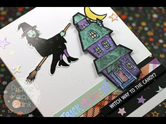 SSS Creepy Cute Glow In the Dark Card | AmyR Halloween 2017 Video #8
