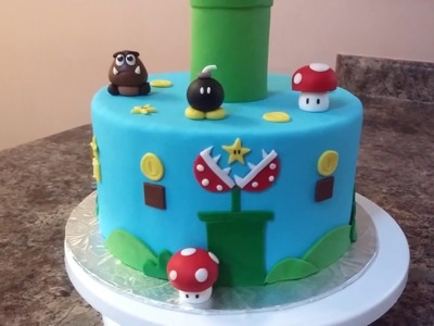 Super Mario Bros Cake Tutorial!