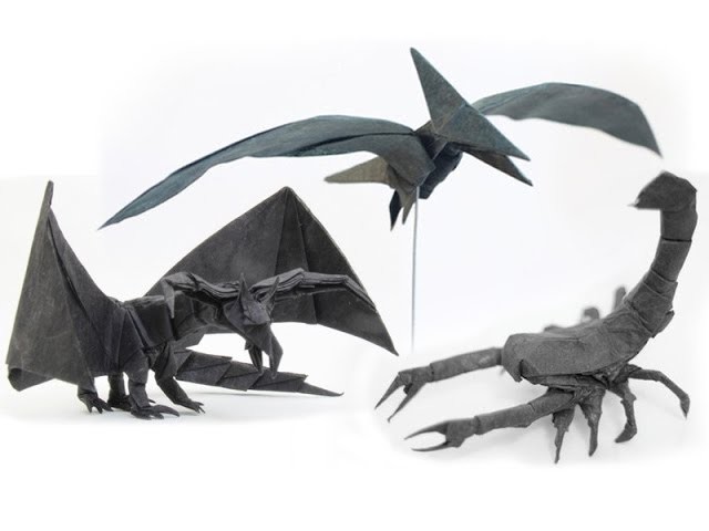 Tadashi Mori's 森正 origami designs.