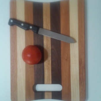 Walnut,Cherry,Maple and Oak Cutting Board