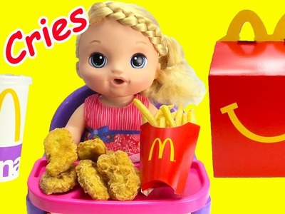 Baby Alive Sweet Tears Cries and Eats McDonald's