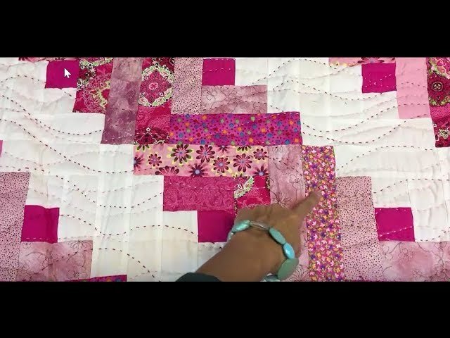 Big Stitch Quilting Without a Hoop - Tutorial